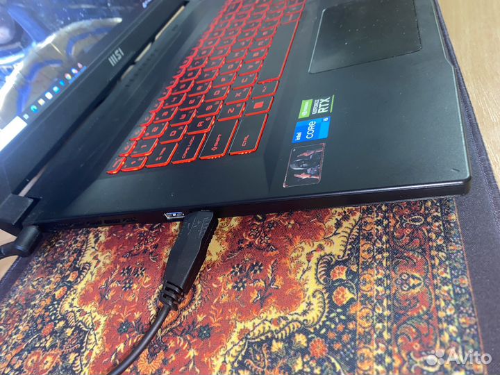 Мощный игровой ноутбук 144гц i5 rtx3050ti