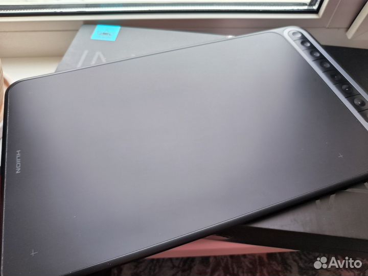 Графический планшет Huion Q620M А4 черный