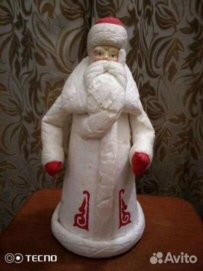 Ватный дед Мороз СССР