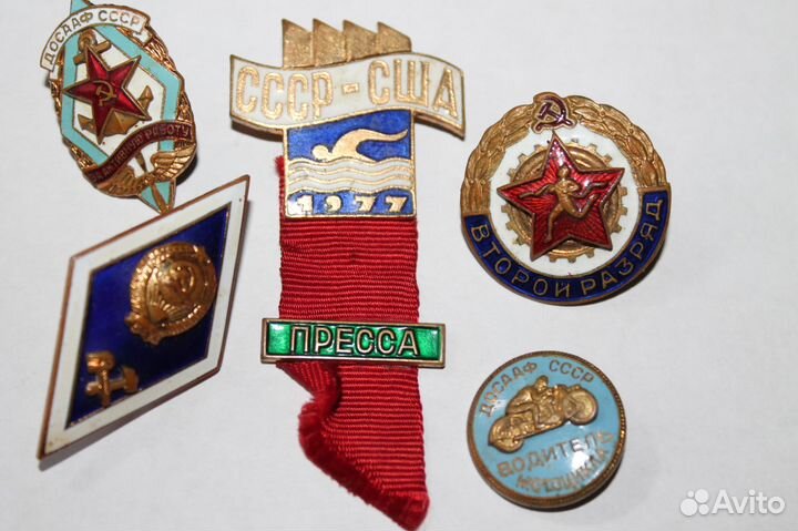 Советские значки