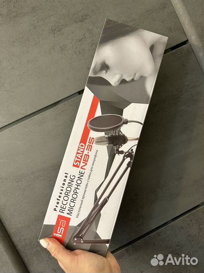 Настольный кронштейн стойка для микрофона