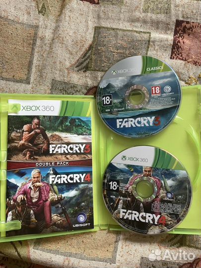 Far cry 3 и 4 xbox 360