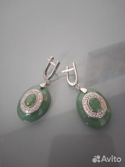 Серьги,кольцо, серебро