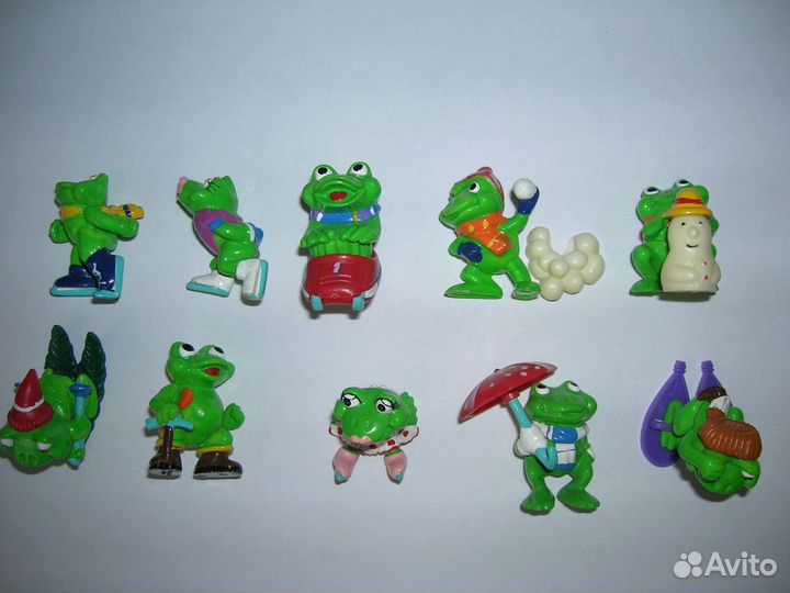 Игрушки из киндер 90
