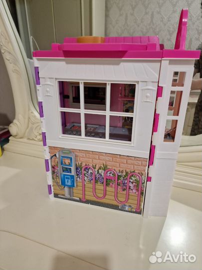 Кукольный домик для барби с мебелью
