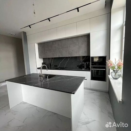 Современная кухня на заказ мдф фасады