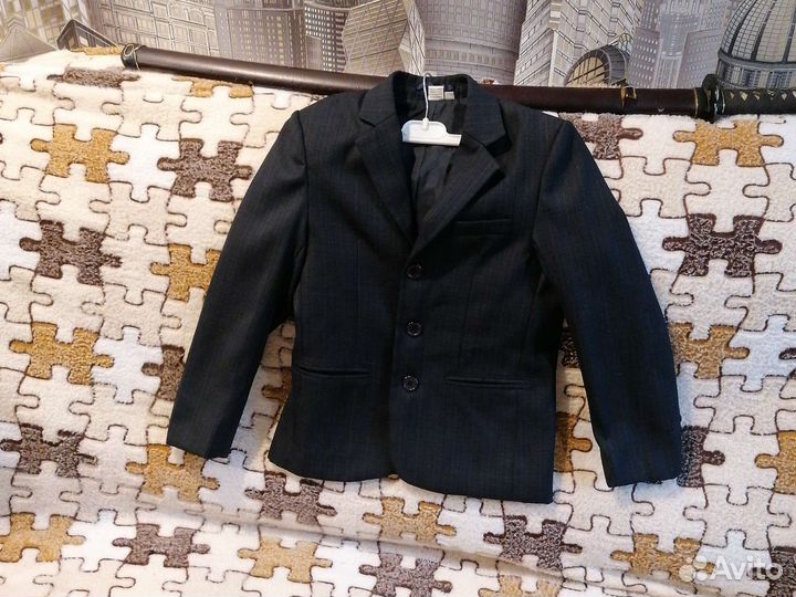Пиджак школьный для мальчика 128 немецкий