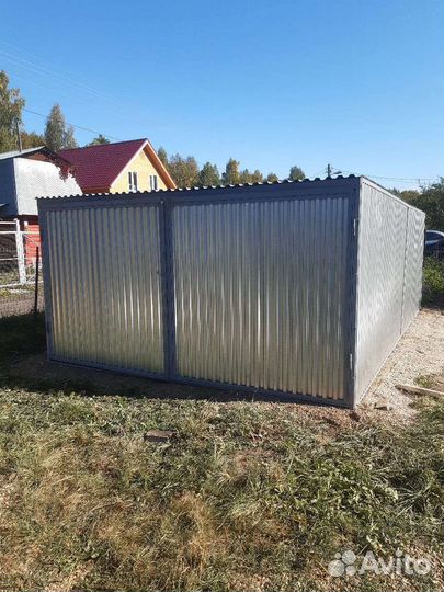 Гараж металлический хозблок пенал