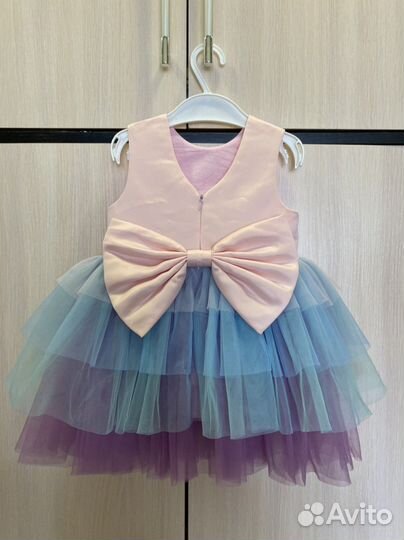 Нарядное платье для девочки 92 размер