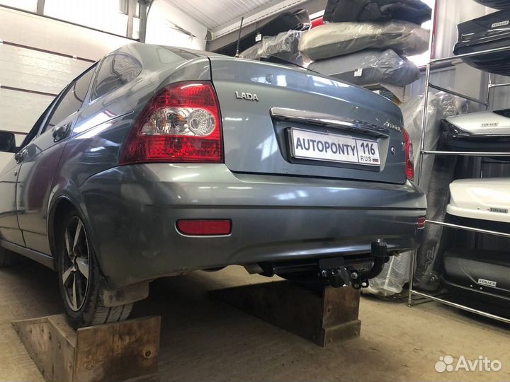 Фаркоп LADA Priora хэтчбек съемный шар
