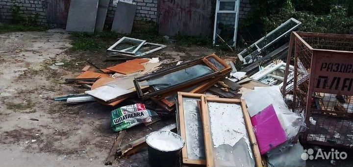 Вывоз мусора / свои грузчики. 4 тонны 12 кубов