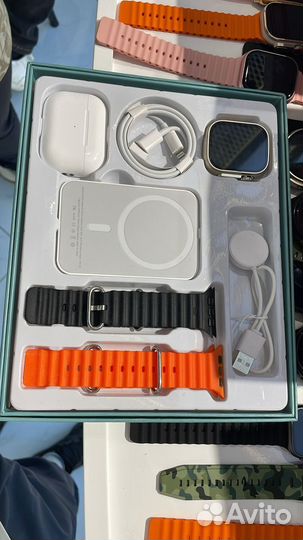 Подарочный набор apple 6 в 1 watch 8