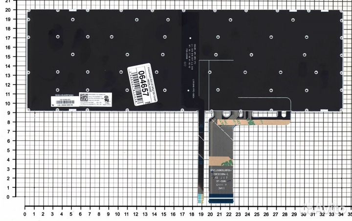 Клавиатура для Lenovo IdeaPad 330-15ARR серая с по