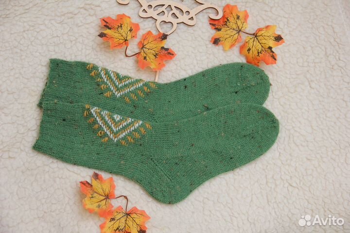 Носки женские шерстяные