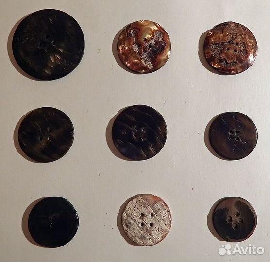 Пуговицы. Натуральный перламутр. СССР (№ 1)