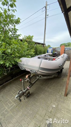 Продается резиновая лодка с мотором