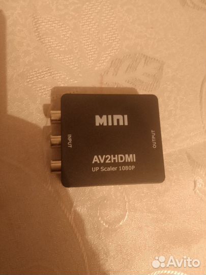 Переходник с hdmi на тюльпан