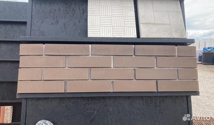 Кирпич облицовочный шоколад