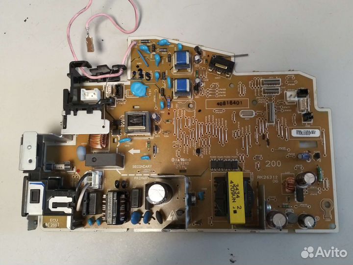 Плата питания hp125ra