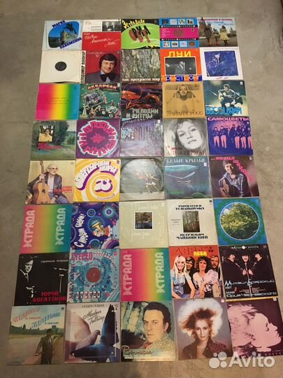 Виниловые пластинки СССР