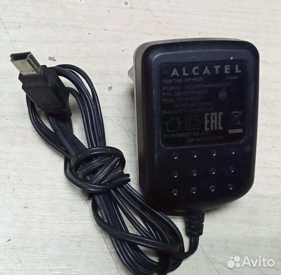 Адаптер сетевой Alcatel 5V 550mA