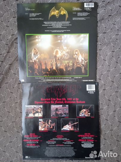 Виниловые пластинки рок зарубежный