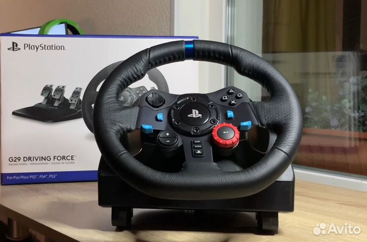 Руль logitech g29 +шифтер