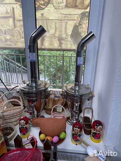 Самовар на дровах 5 и 7 литров