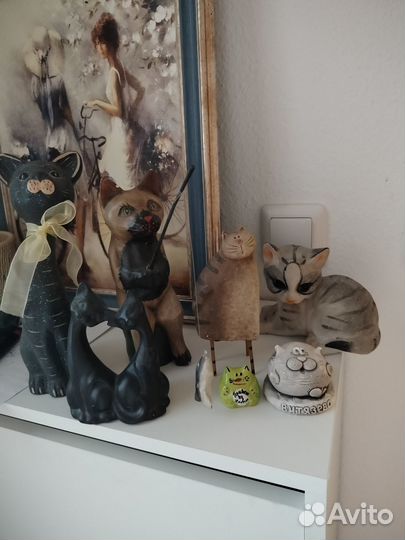 Котики фигурки статуэтки