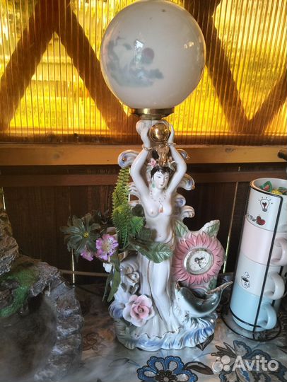 Ночник с часами