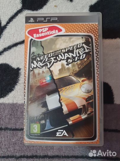 Need For Speed Most Wanted 5-1-0 PSP
