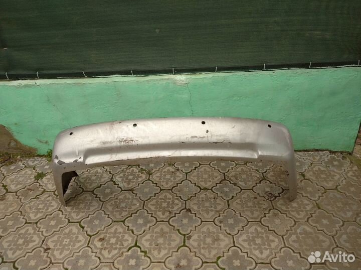 Бампер задний hyundai accent