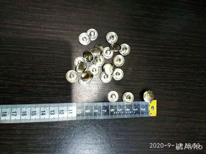 Кнопки альфа 15 мм