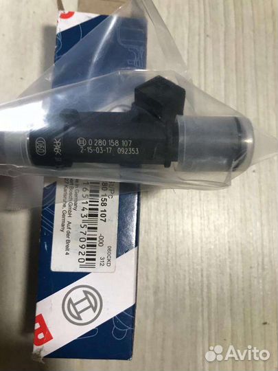 Топливная форсунка Bosch 0280158107 Цена за штуку