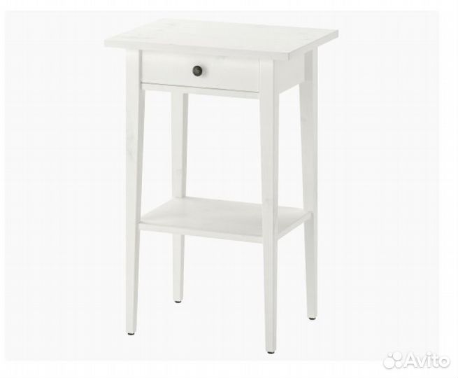 Тумба кантри 01 (хемнэс икеа), с 1 ящиком, белый