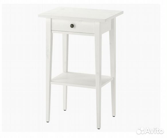 Тумба кантри 01 (хемнэс икеа), с 1 ящиком, белый