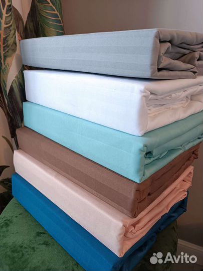 Постельное белье страйп,много цветов и размеров