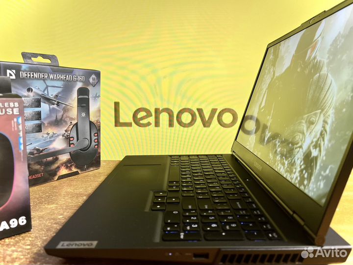 Ноутбук Lenovo Legion / Core i5 / GTX 1660Ti / SSD