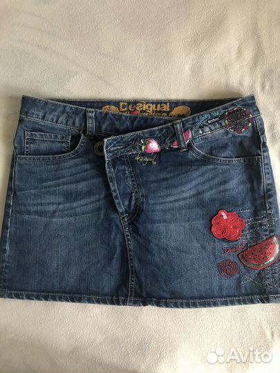 Юбка джинсовая desigual 46/48