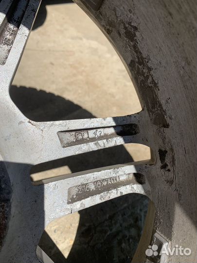 Колеса на Mercedes 16R +свежая резина Yokohama