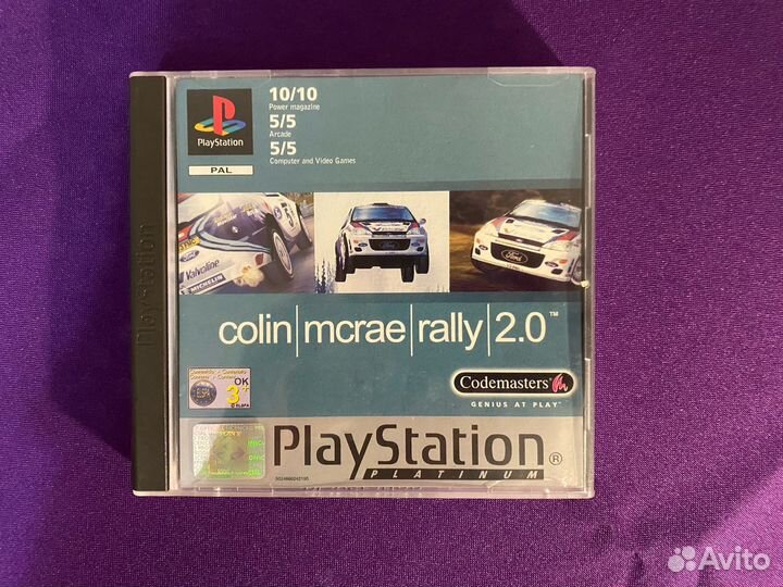 Colin McRae Rally 2.0 (Platinum) для Sony PS1