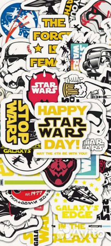 Стикеры звёздные воины (star wars)