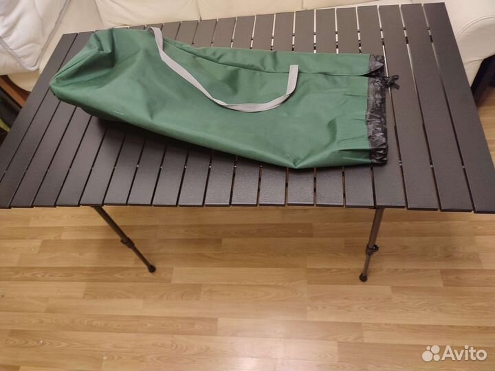 Большой реечный стол для похода 118х65 см