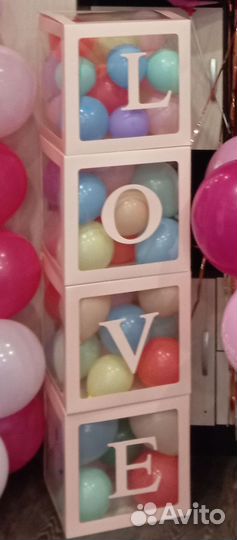 Кубики для фотозоны