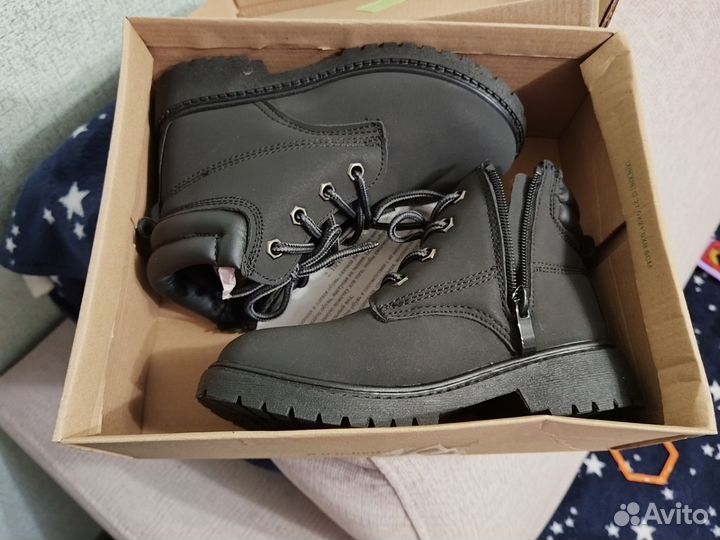 Демисезонные ботинки на байке