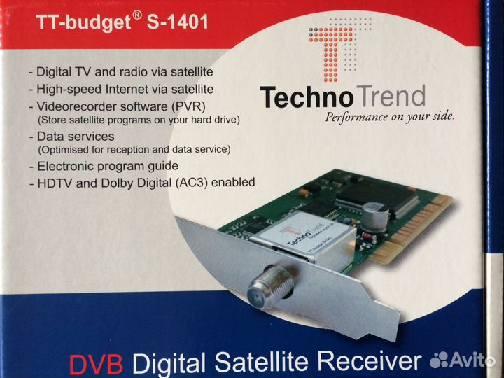 Спутниковый тюнер DVB-S TT-budget S-1401