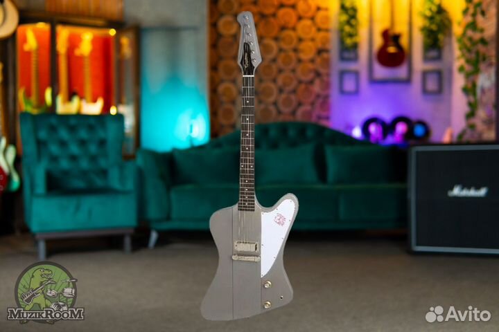 Epiphone 1963 Firebird I Silver Mist