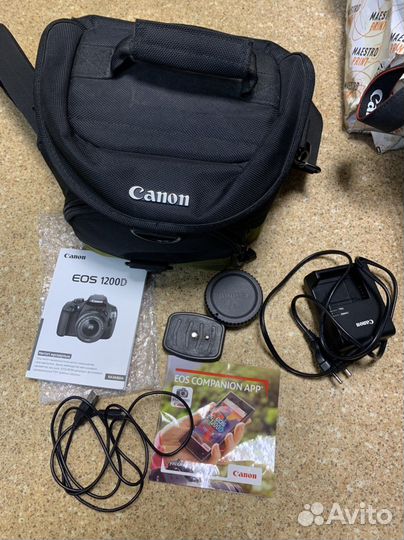 Фотоаппарат canon EOS 1200D