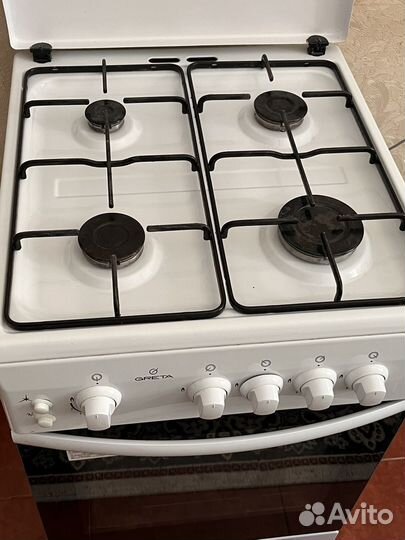 Газовая печка с духовкой