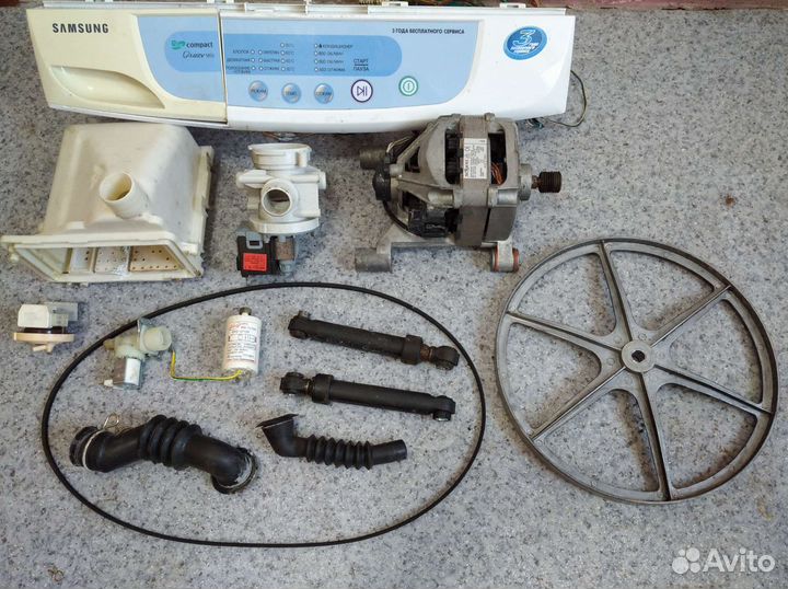 Запчасти на стиральную машинку самсунг
